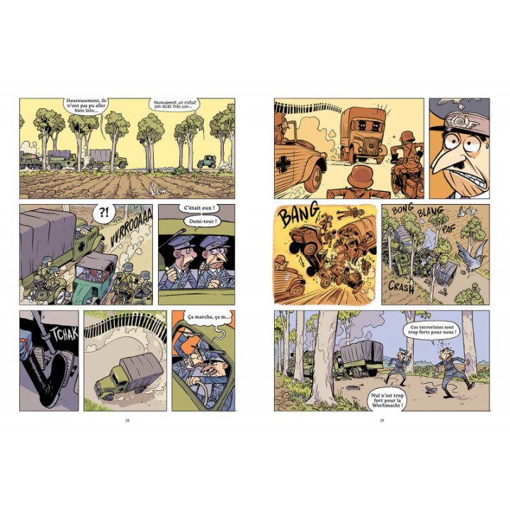 La Drôle de guerre de papi et Lucien T. 1 Destination : Londres ! - Par Téhem et Fabrice Erre - Ed. Auzou