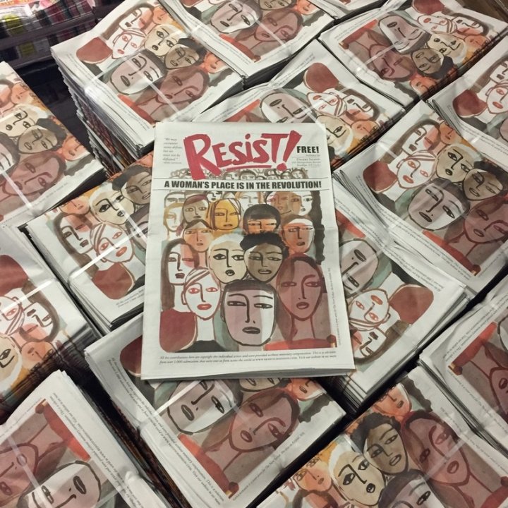 Resist ! le gratuit féministe anti-Trump de Françoise Mouly et Nadja Spiegelman