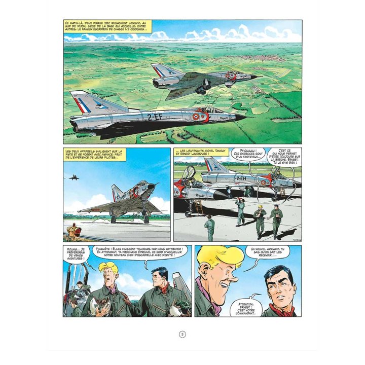 Une aventure « Classic » de Tanguy & Laverdure T. 7, <i>Une Taupe Chez Les Cigognes</i> - Par Patrice Buendia & Matthieu Durand – Ed. Dargaud-Zéphyr