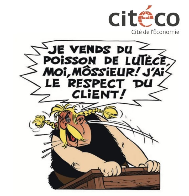Astérix décrypte l'économie à Citéco