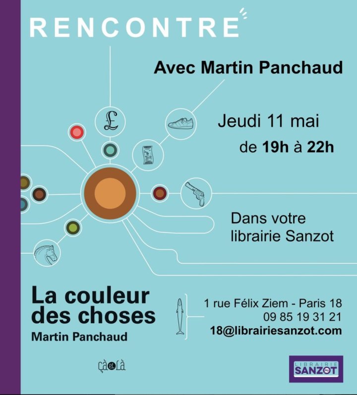 Martin Panchaud chez SANZOT (75018 Paris)