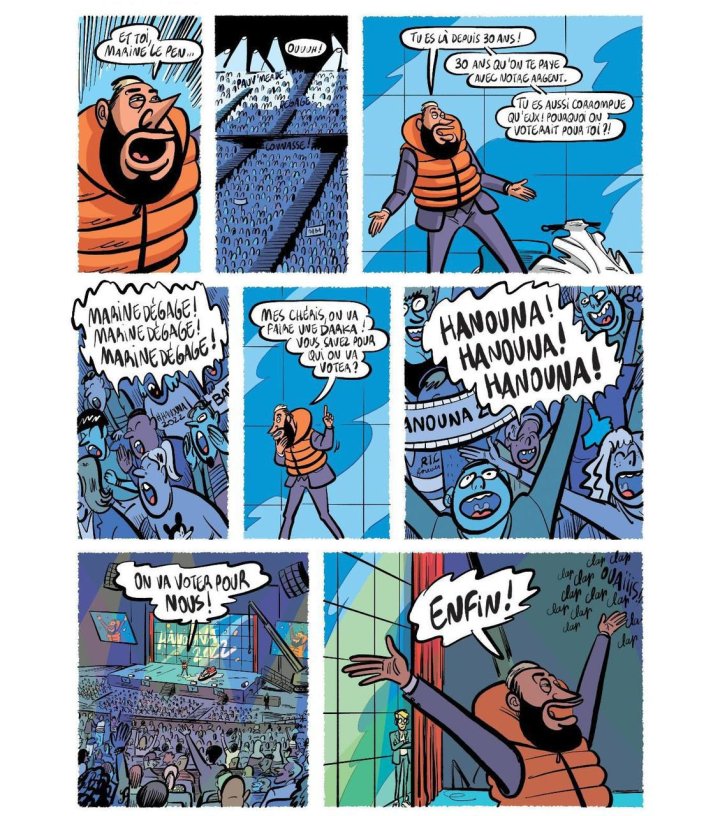 Le Président - Par Philippe Moreau Chevrolet & Morgan Navarro - Les Arènes BD