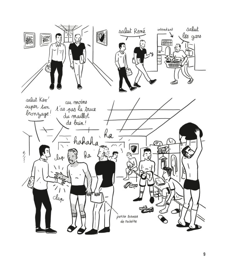 L'Amour du maillot – Par Hélène Georges d'après Frédéric Rasera – Casterman