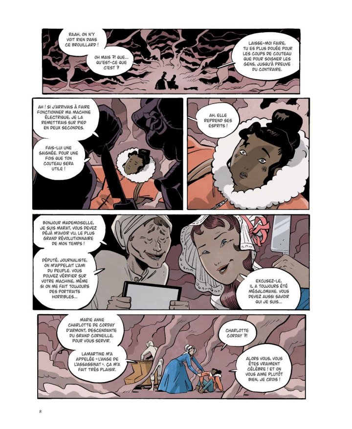 Histoire dessinée de la France. T.13 : Notre Révolution - Par Guillaume Mazeau, Mathieu Dunhill et Jean-Paul Krassinsky - La Découverte/La Revue dessinée