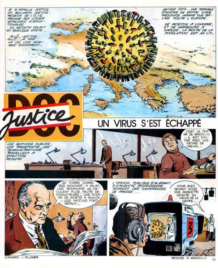 En 1979, le Doc Justice affrontait déjà un Coronavirus