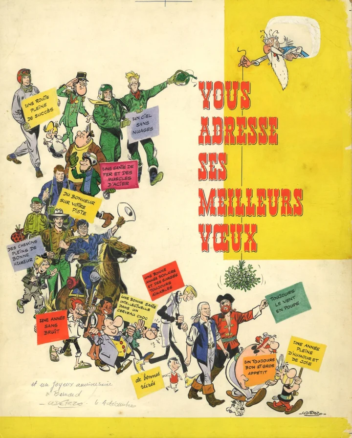 Albert Uderzo, Hugo Pratt, Moebius, Peyo, Ledroit… : une vacation princière à l'Hôtel des Ventes de Monte-Carlo