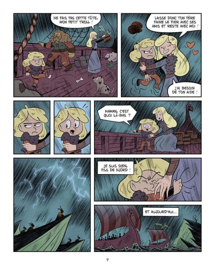 Sven et Tanka T.1 Une rencontre inattendue - Par Follet & Benjamin - Ed. Dupuis