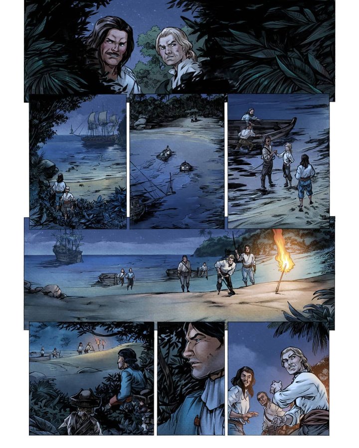 Rhum Héritage T. 2 : Les Flammes de la révolte – Par Tristan Roulot et Mateo Gerrero Cruz - Robinson