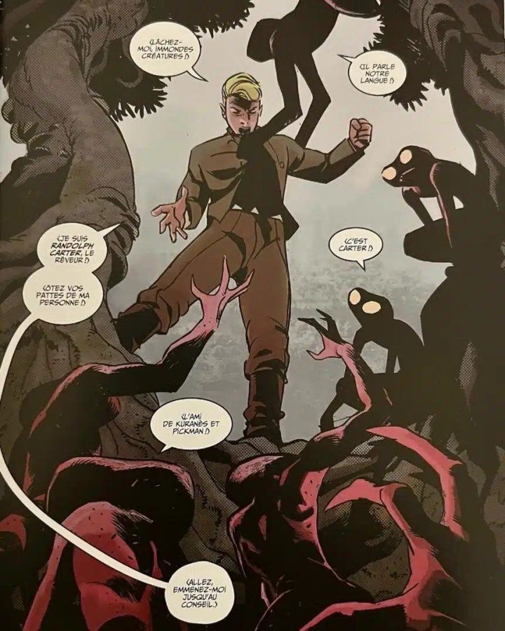Kadath L'inconnue - Par Florentino Florez - Jacques Salomon & Guillermo Sanna - D'après l'œuvre de H.P. Lovecraft - Ed. Black River