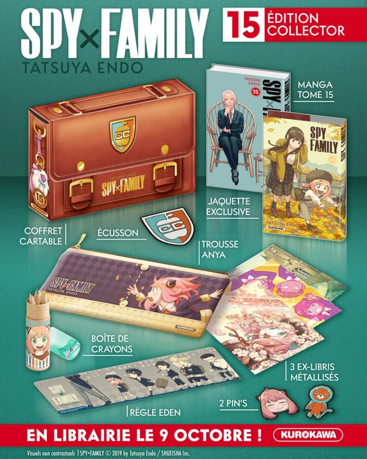 Spy x Family T.15 - Par Tatsuya Endo - Ed. Kurokawa
