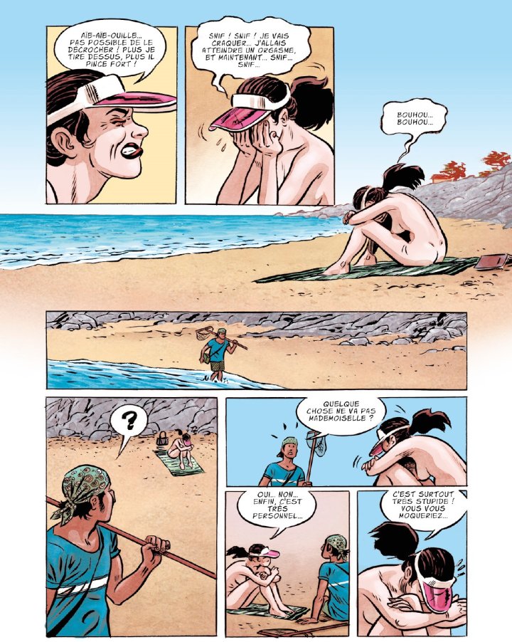 Clémentine à la plage - Par Igor & Boccère - Dynamite (La Musardine).