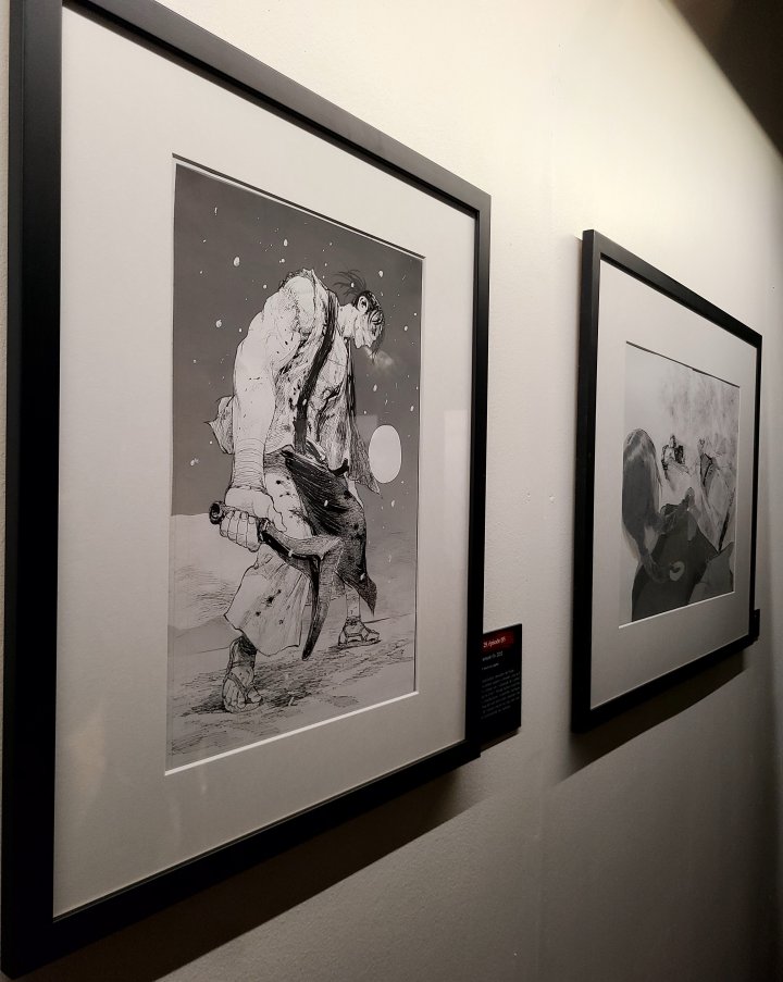 Angoulême 2024 : Exposition de Hiroaki Samura : corps et armes
