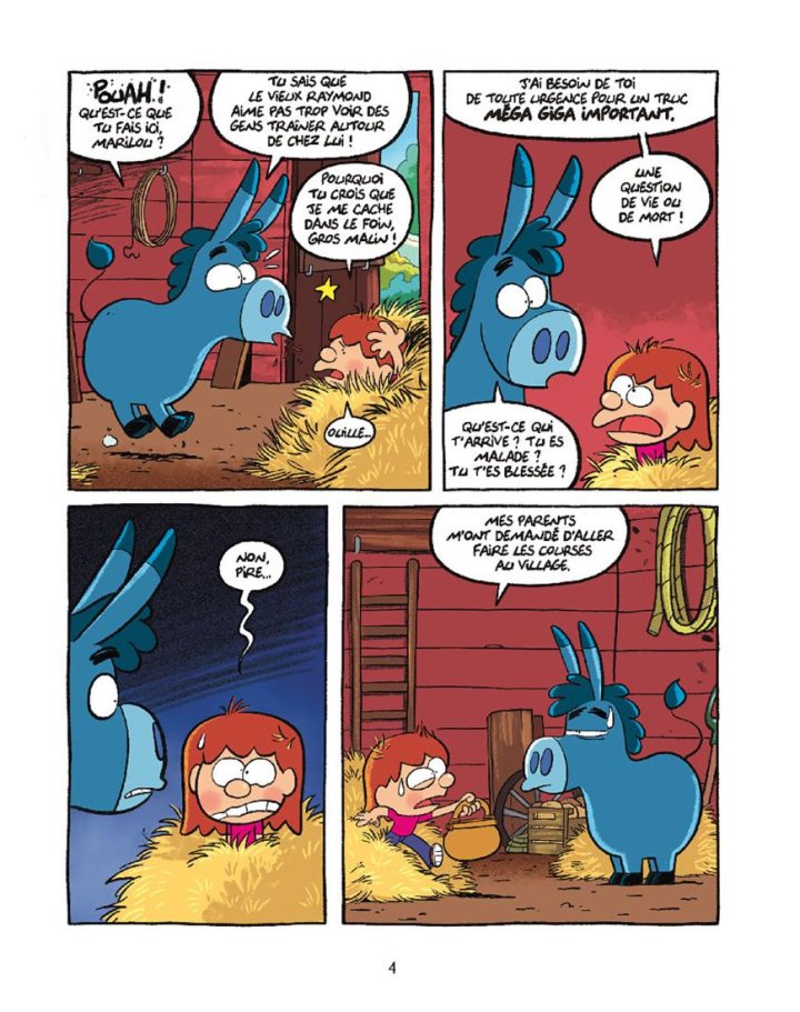 Marilou, T. 2 : Le voleur d'amis - par Fabien Toulmé, Olivier Dutto & Maëlys Cantreau - Éd. Delcourt