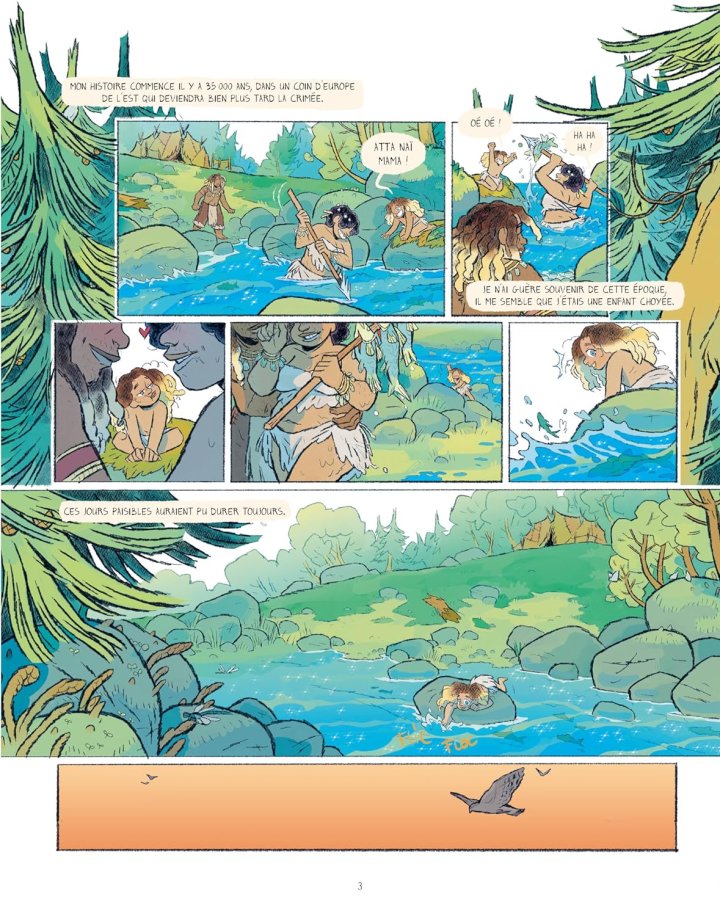 Ayla, Le clan de l'Ours des cavernes - Par Camille Moog & Marta Todeschini d'après Jean M. Auel - Ed. Jungle