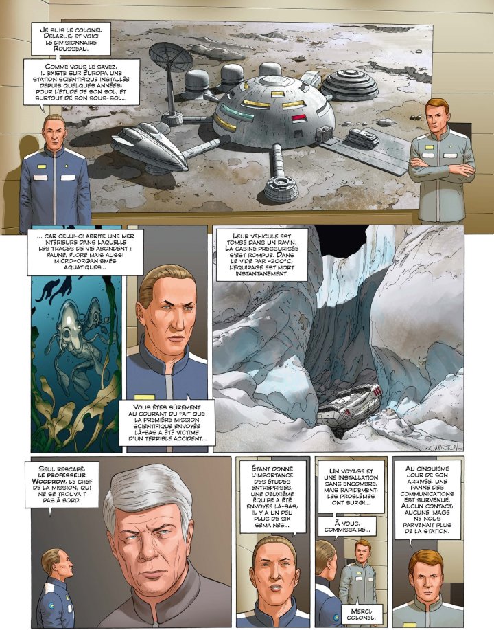 "Europa", la nouvelle saga SF de Leo, Rodolphe & Janjetov