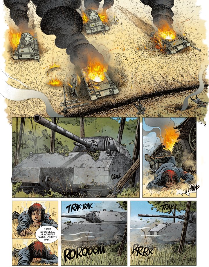 "Le Loup Gris", un char d'assaut quasiment mythique