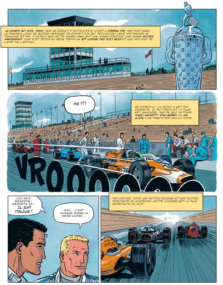 Michel Vaillant revient en 1966… sur des circuits de « Légendes »