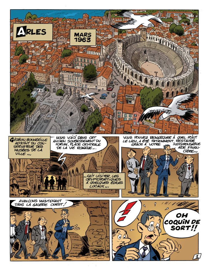Jeff Mistral T.2, Les 3 symboles d'Arelate - par Olivier Andrieu et Alain Julié – Éd. Klev