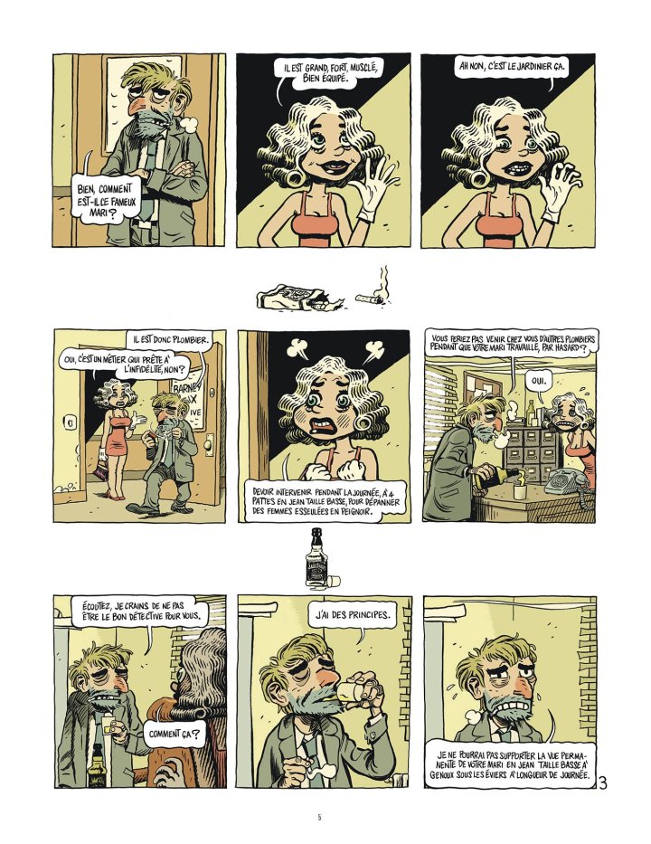 « Barney Stax, Détective privé… de tout ! » sauf d'humour.