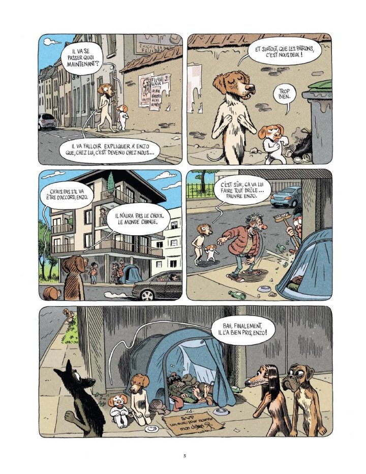Le meilleur ami du chien - Par O. Lhote & G. Guerse - Ed. Fluide glacial