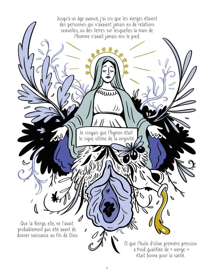 Vierges : La folle histoire de la virginité - Par Elise Thiébaut & Elléa Bird - Ed. Le Lombard