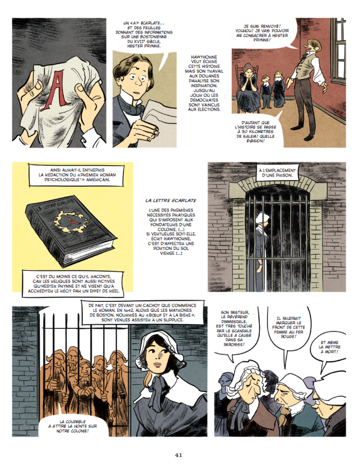 Une formidable histoire de la littérature américaine en BD, ça existe ? Mais oui, et c'est top !