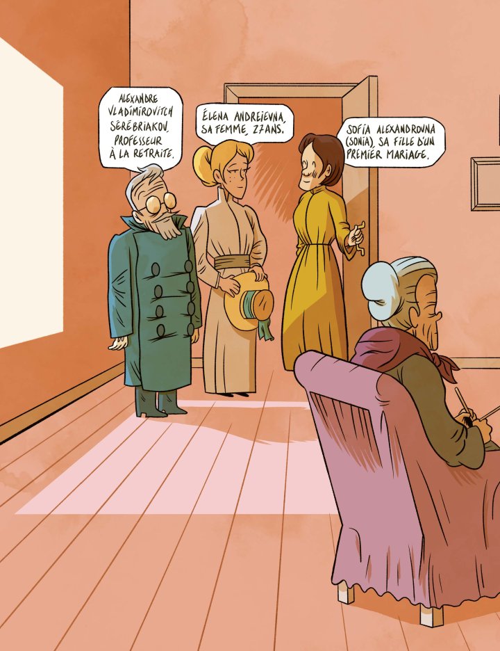 Oncle Vania - Par Rémy Benjamin - Ed. La Boîte à bulles