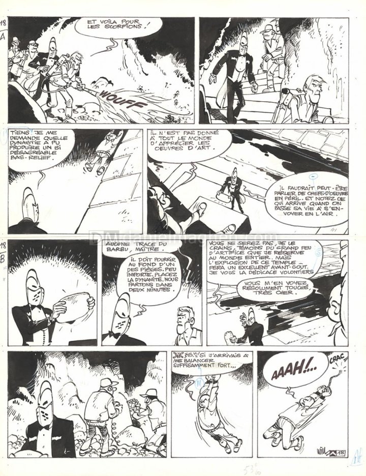 Will : style, esthétique, élégance… Retour sur un pilier discret de la BD belge exposé à la Galerie Maghen