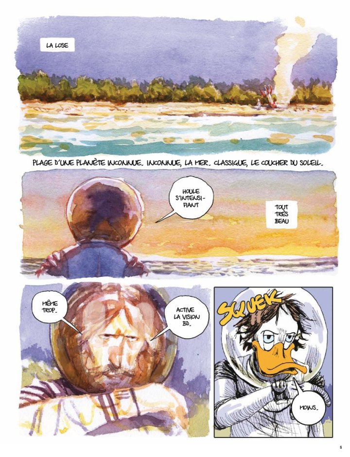 Barbarone, volume 1 - Sur la Planète des Singes Érotomanes - Par Gipi - Ed. Les Rêveurs