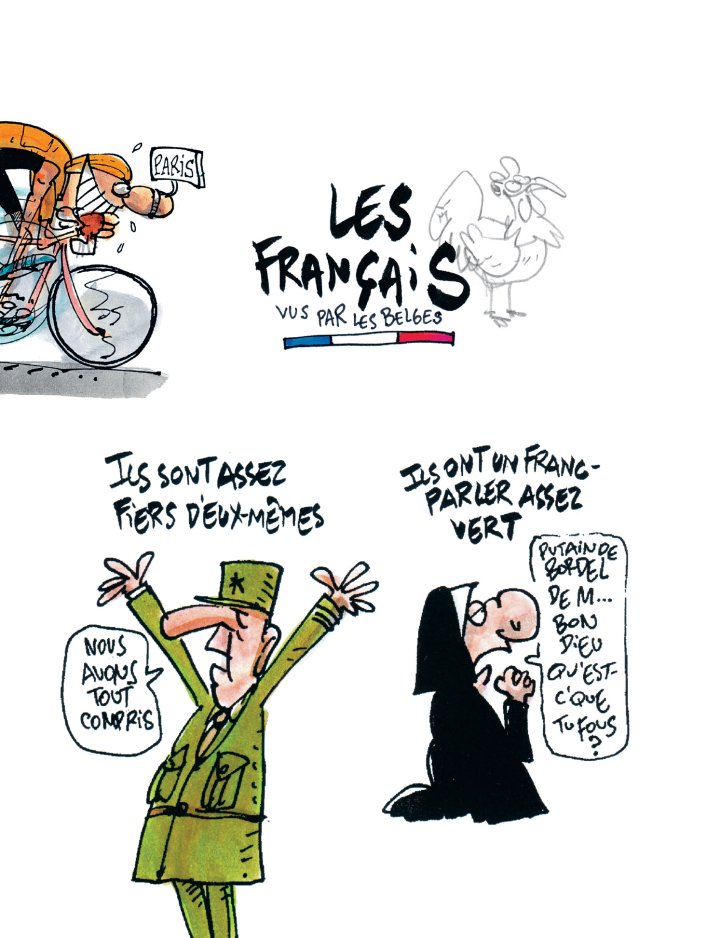 Pierre Kroll, Les Français vus par un Belge, Les Arènes