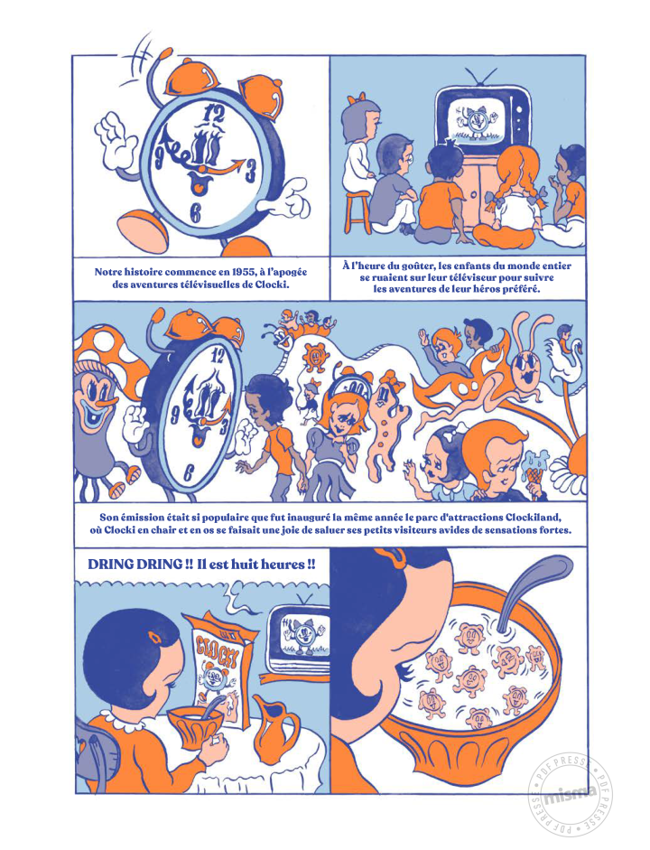Les malheurs de Clocki, icône-star intergénérationnelle