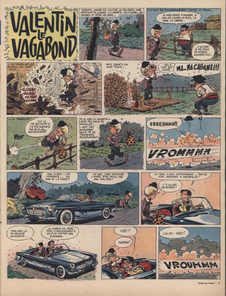 Valentin le vagabond – L'Intégrale Tome 1 – Par René Goscinny et Jean Tabary – IMAV éditions