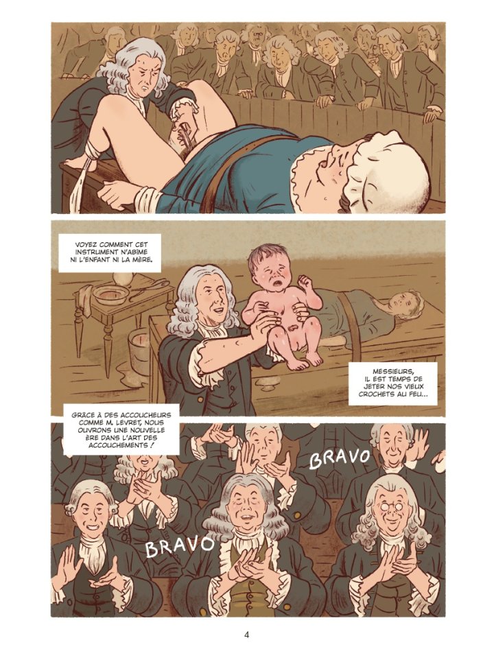 La Sage-femme du roi – Par Adeline Laffitte et Hervé Duphot – Éditions Delcourt
