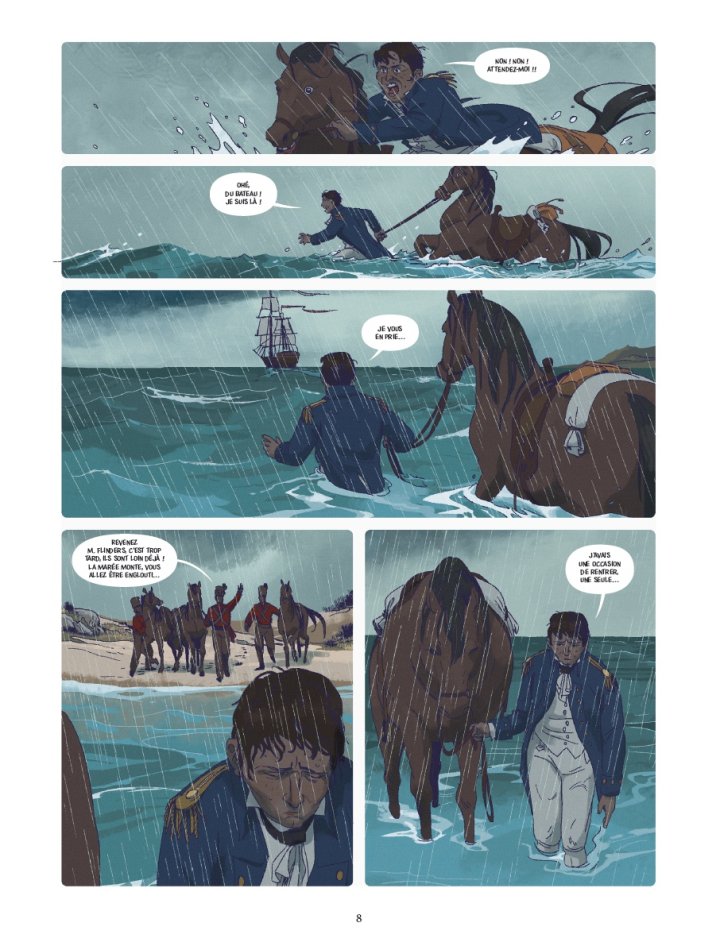 Les Horizons Amers - Par Laurent-Frédéric Bollée et Laura Guglielmo - Éd. Robinson