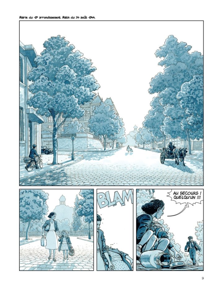 Madeleine, Résistante T. 4, L'Ange Exterminateur - Par Bertail, Morvan & Riffaud - Ed. Aire Libre