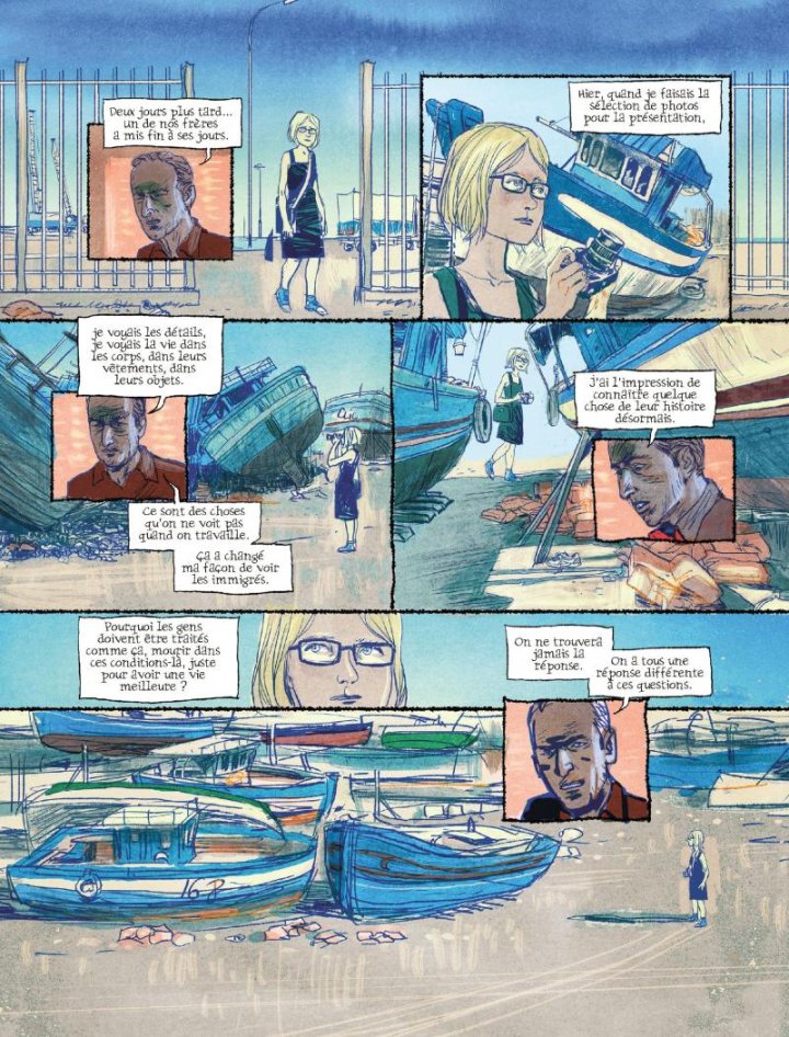 À qui profite l'exil ? - Par Taina Tervonen et Jeff Pourquié - La Revue dessinée/Delcourt