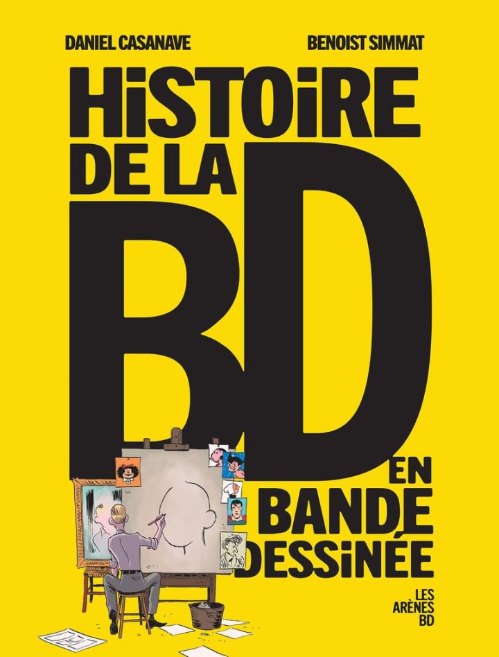 L'Histoire de la BD en bande dessinée de Daniel Casanave, Benoist Simmat et Christian Lerolle : un exploit graphique [PODCAST]