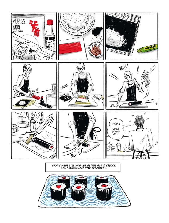 L'Art du sushi - Par Franckie Alarcon - Delcourt