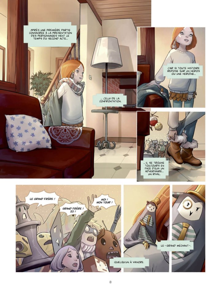 Petits Dieux T. 2 : Monsieur Doudou – Par Mathieu Salvia & Krystel – Ed. Dargaud