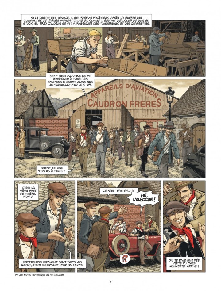 L'Aviateur T.2 : L'Apprentissage - Par Jean-Charles Kraehn & Chrys Millien - Dargaud
