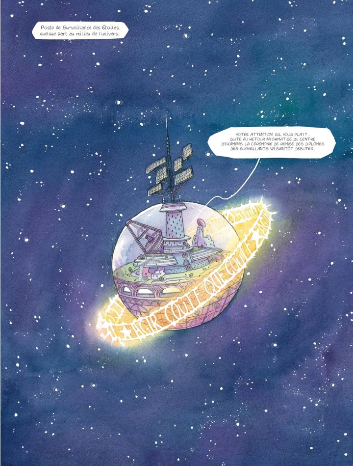 Nyota & les surveillants des étoiles T.1 Supernova - Par Pierre Joly et Lucile Thibaudier - Ed. Jungle