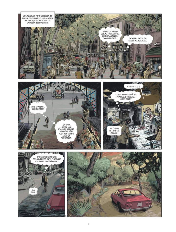 Pepe Carvalho – T.1 - Tatouage - Par Migoya et Segui, d'après Vazquez Montalban - Dargaud