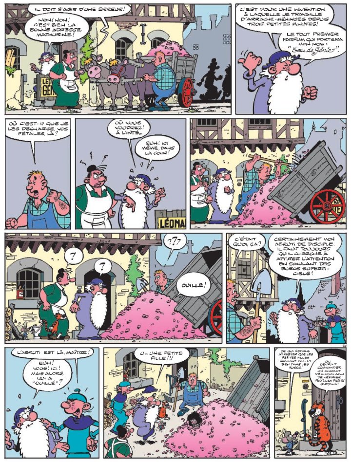 Zidrou reprend "Léonard" en bon père de famille