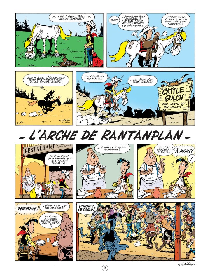 L'Arche de Rantanplan : Un Lucky Luke pour la cause animale