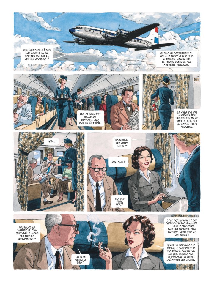 Ava : 48h dans la vie d'Ava Gardner - Par Ana Miralles & Emilio Ruiz - Dargaud