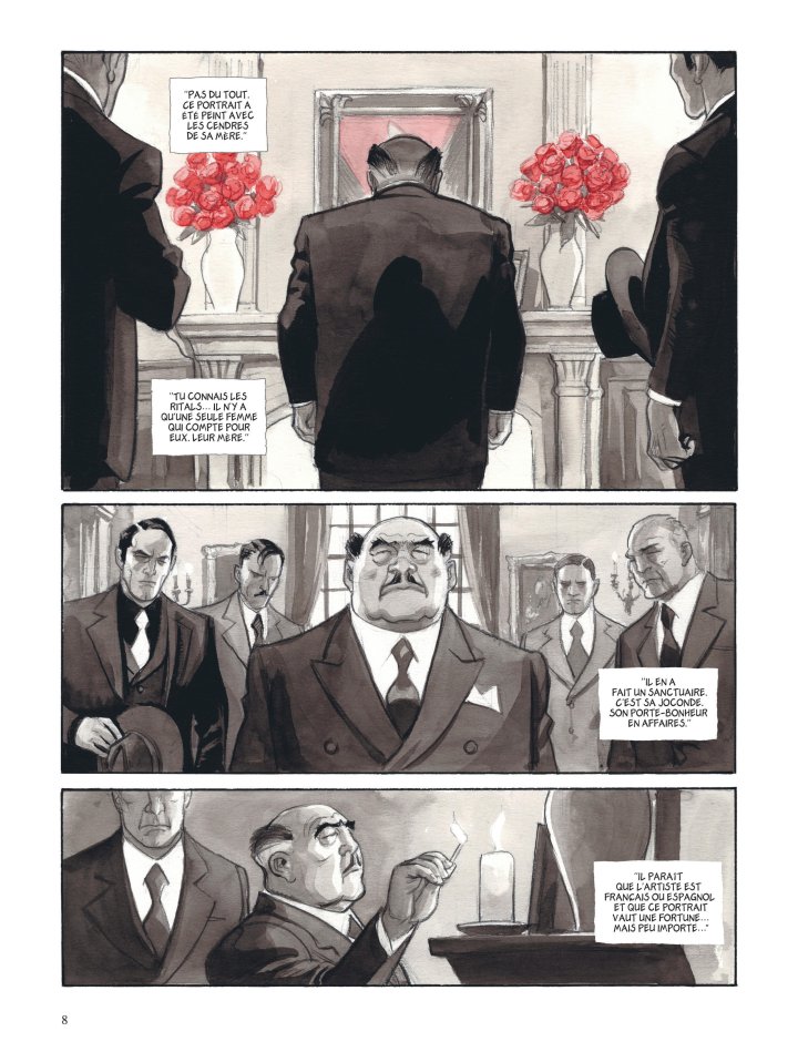 Noir Burlesque T. 2 : Marini avec son art et son rêve