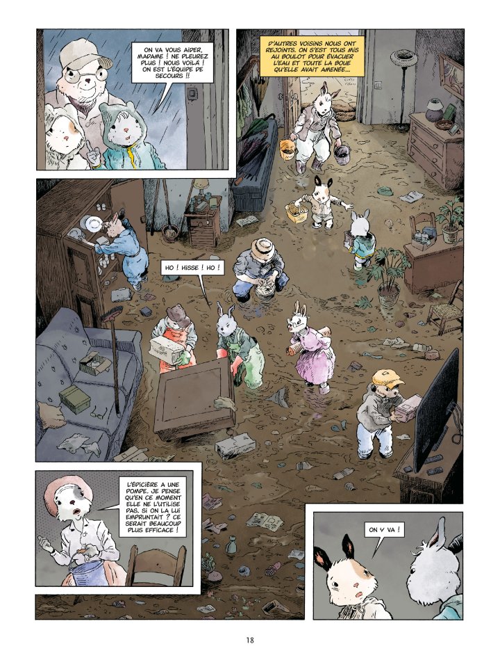 Le pays de l'eau qui monte – Par Rodolphe & Patrice Le Sourd – Ed. Delcourt