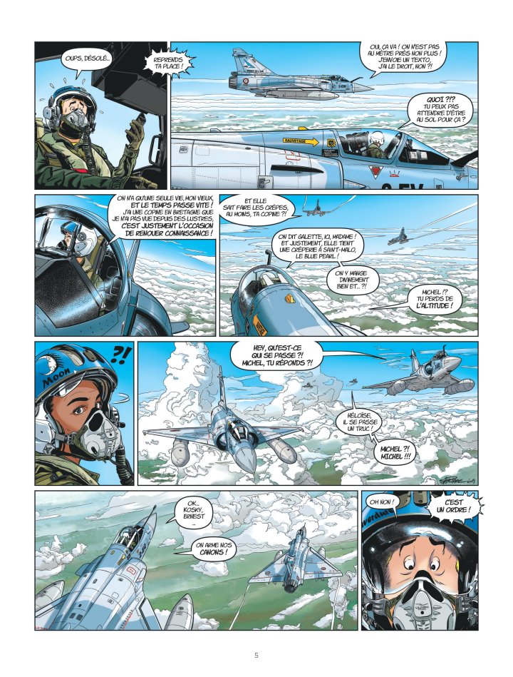 Les Chevaliers du ciel – Tanguy & Laverdure T. 9 : Tanguy Vs Laverdure – Ed. Dargaud 