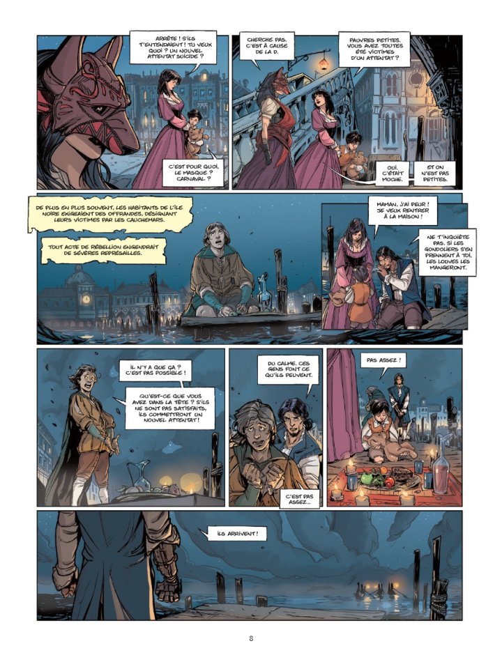 La Venise des louves - Par Aurélie Wellenstein et Emanuele Contarini - Ed. Drakoo
