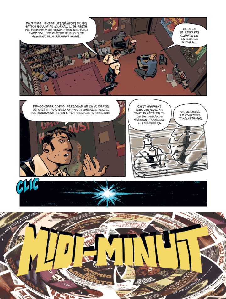 Midi-Minuit - Par Doug Headline & Massimo Semerano - Dupuis